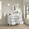 James Martin Vanities 48'' Single Vanity, Bright White 424-V48-M-BW - alternate 3